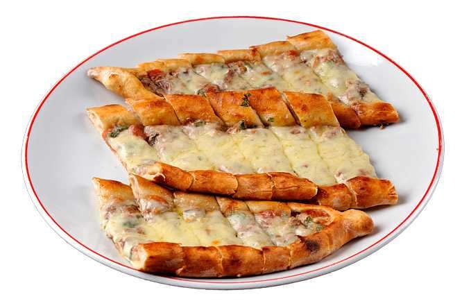 Kıymalı Kaşarlı Mantarlı Pide